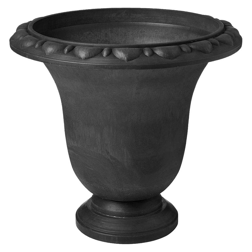 Pennington 20 in. x 18 in. Black PSW Urn - Hercitys