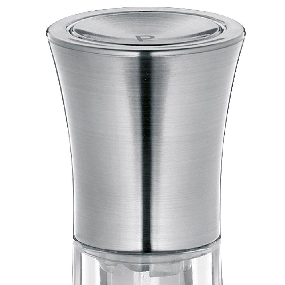 New York Salt & Pepper Mill Set, Acrylic 5 in. - Hercitys