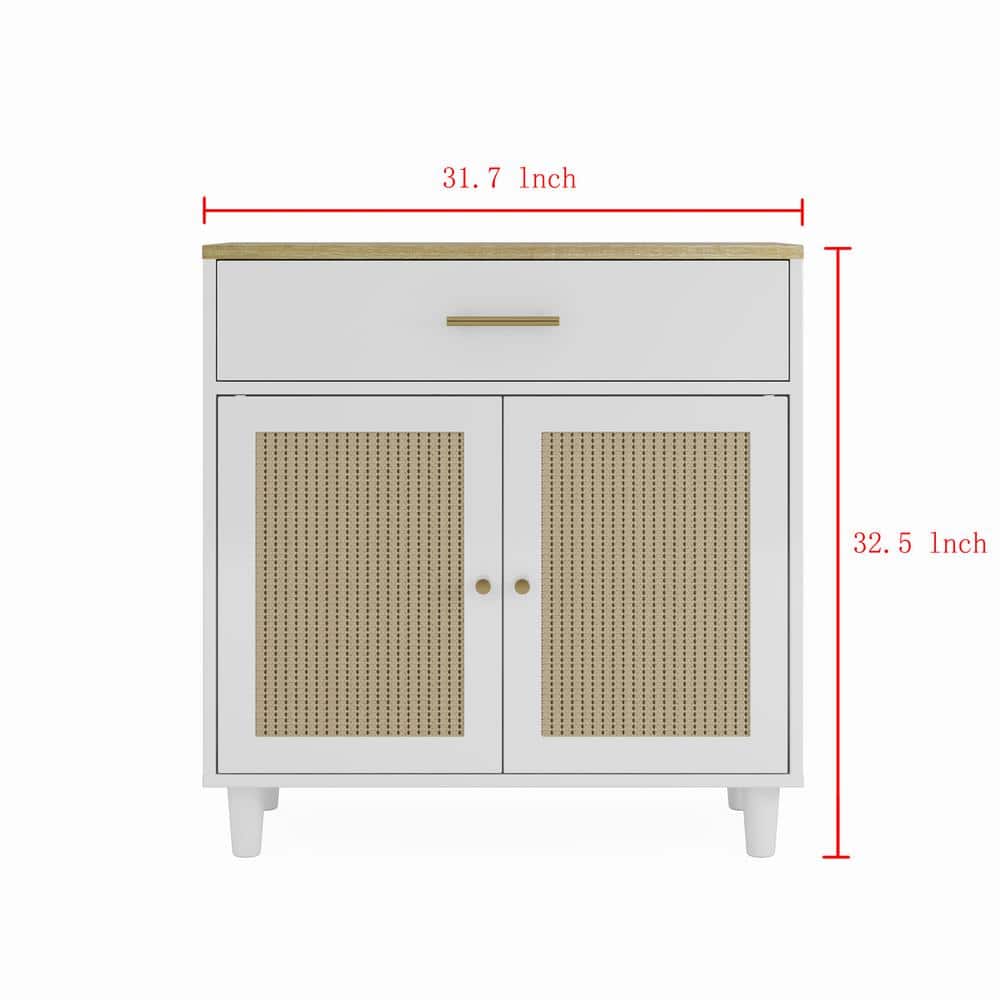 White Cat Litter Box Enclosure with Scratch Pad, Hidden Litter Box Furniture, Storage Cabinet - Hercitys