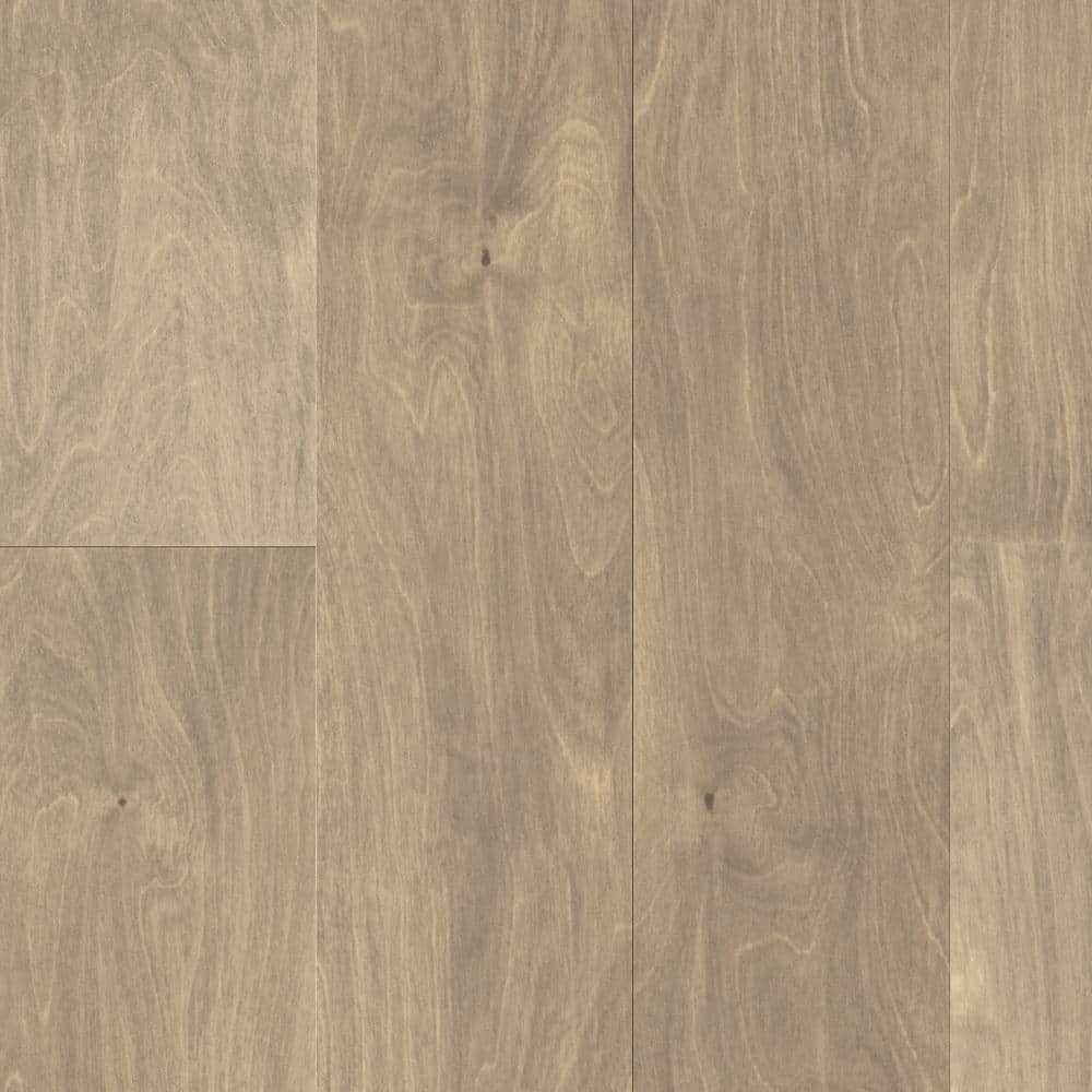 Denali Birch 0.28 in. T x 6.5 in. W Waterproof Engineered Hardwood Flooring (21.8 sq. ft./case) - Hercitys