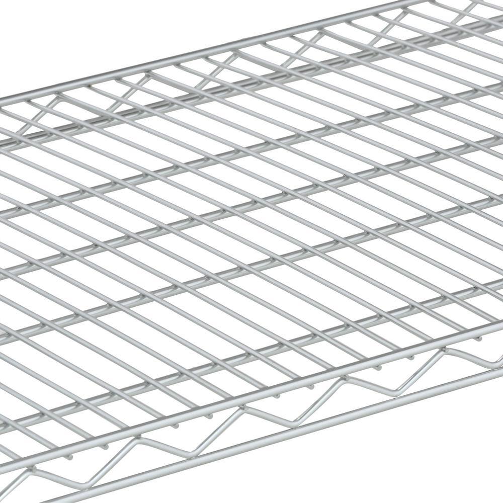 EcoStorage 3‐Tier 40.5 in. x 18 in. x 36 in. Cart in Chrome - Hercitys
