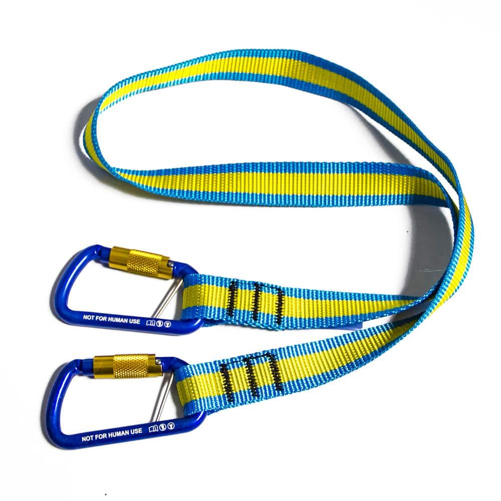 Toolmate ANSI 121 Certified 15 lbs. Tool Lanyard with Carabiner Ends - Hercitys