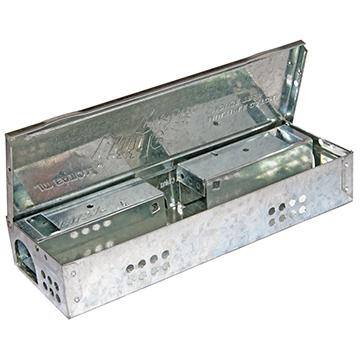 Little Pete Extra Narrow Multi Catch Mouse Trap with Solid Steel Lid (12-Pack) - Hercitys