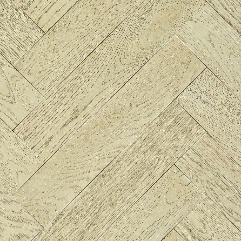 Rodeo Drive Chanel White Oak 1/2 in. T X 5 in. W Tongue and Groove Engineered Hardwood Flooring (27.9 sq.ft./case) - Hercitys