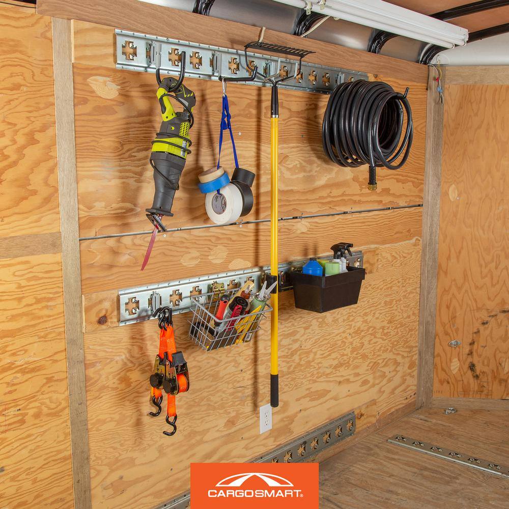 Zinc Plated Dual Arm Tool Hook (1-Pack) - Hercitys