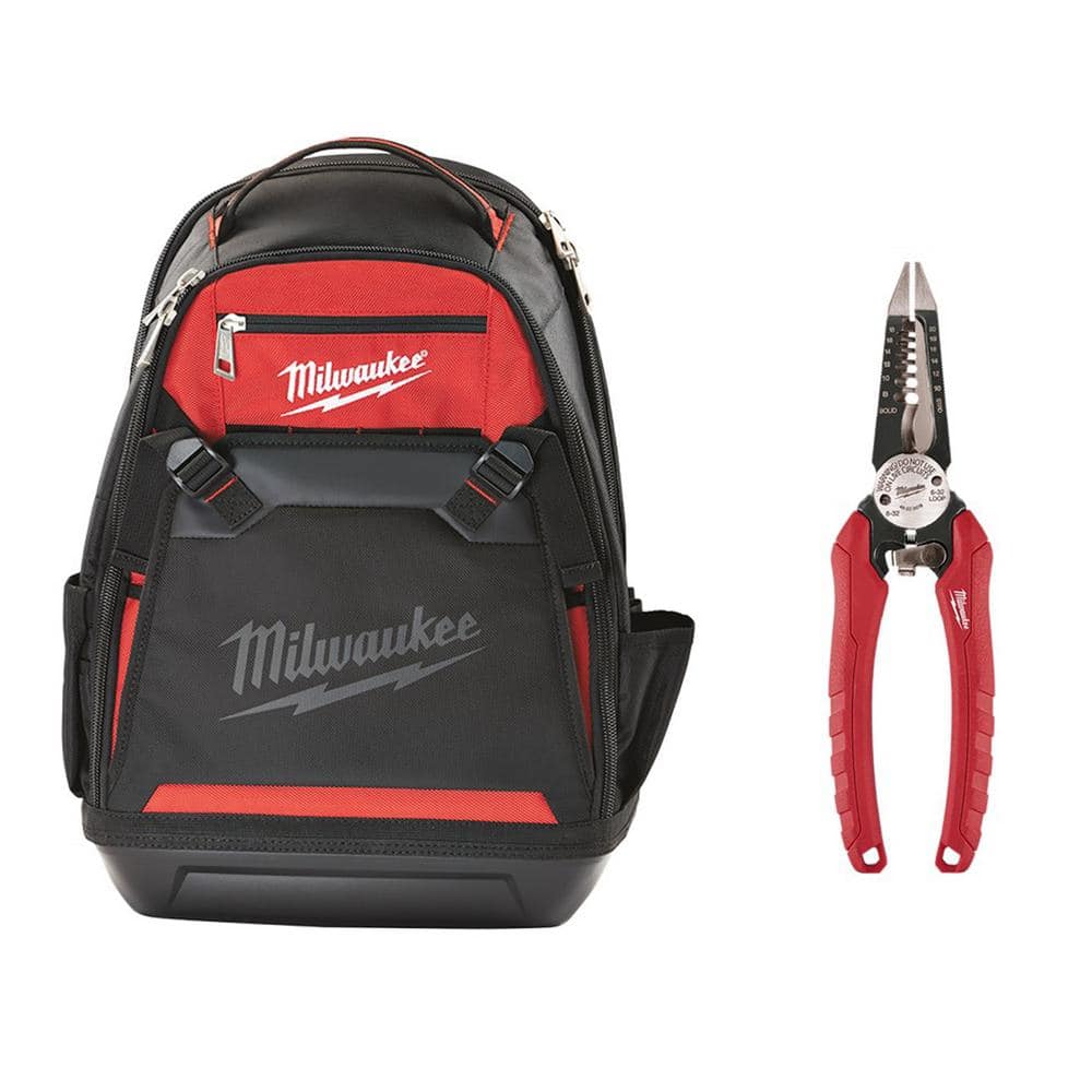 Jobsite Backpack with 6-in-1 Wire Pliers - Hercitys