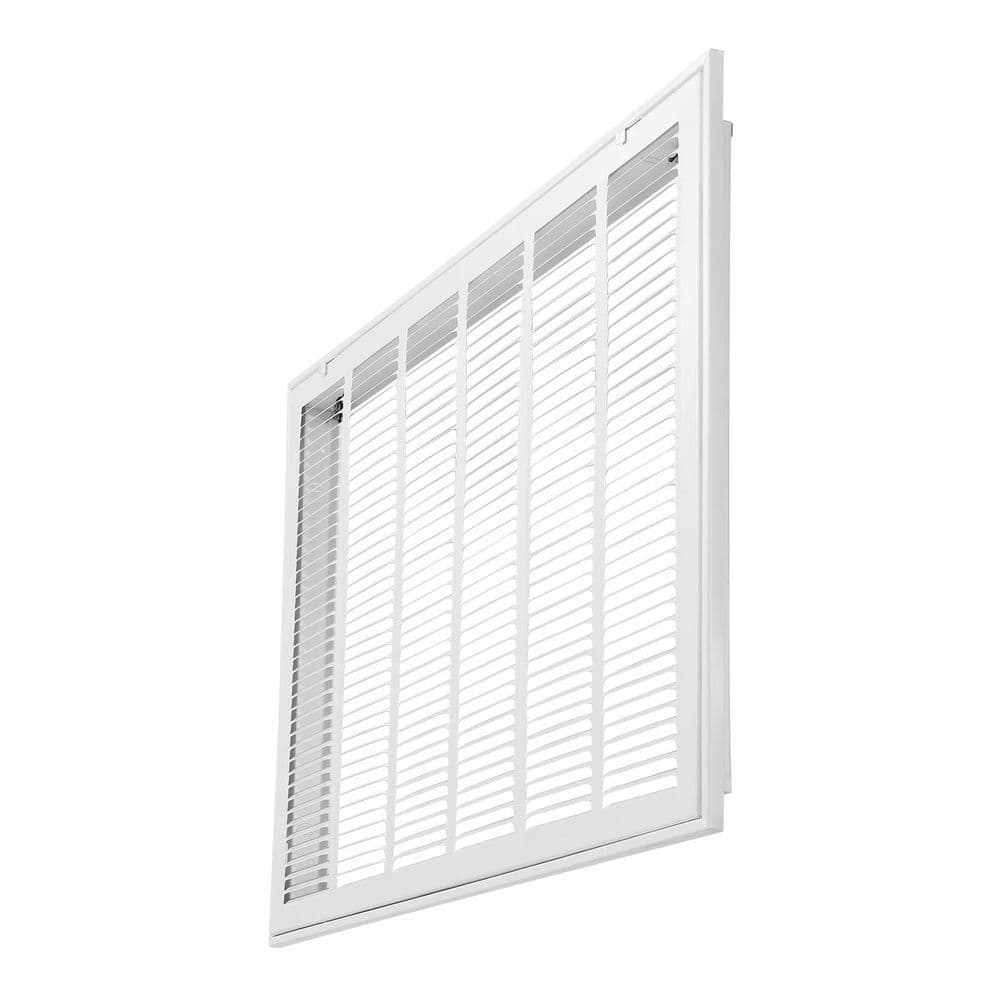 Return Air Filter Grille, Fits 30 W x 20 in. H Duct Opening, Filter Not Included, Return Air Vent Cover for Wall - Hercitys