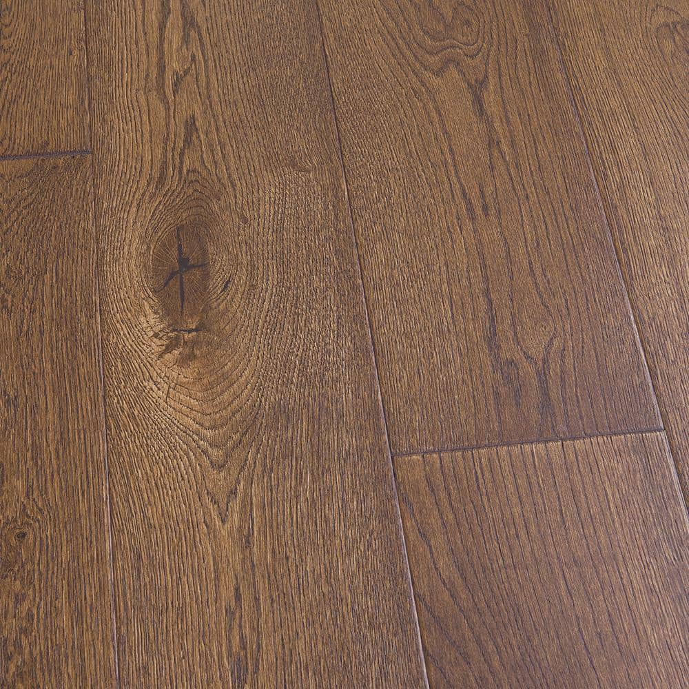 Stinson French Oak 3/8 in. T x 6.5 in. W Click Lock Wire Brushed Engineered Hardwood Flooring (23.6 sq. ft./case) - Hercitys