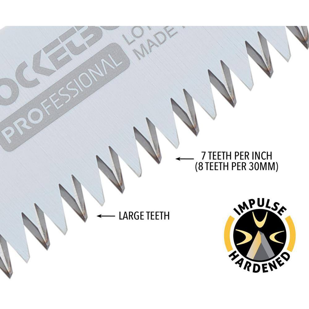 POCKETBOY 5 in. Large Teeth Folding Saw Replacement Blade - Hercitys