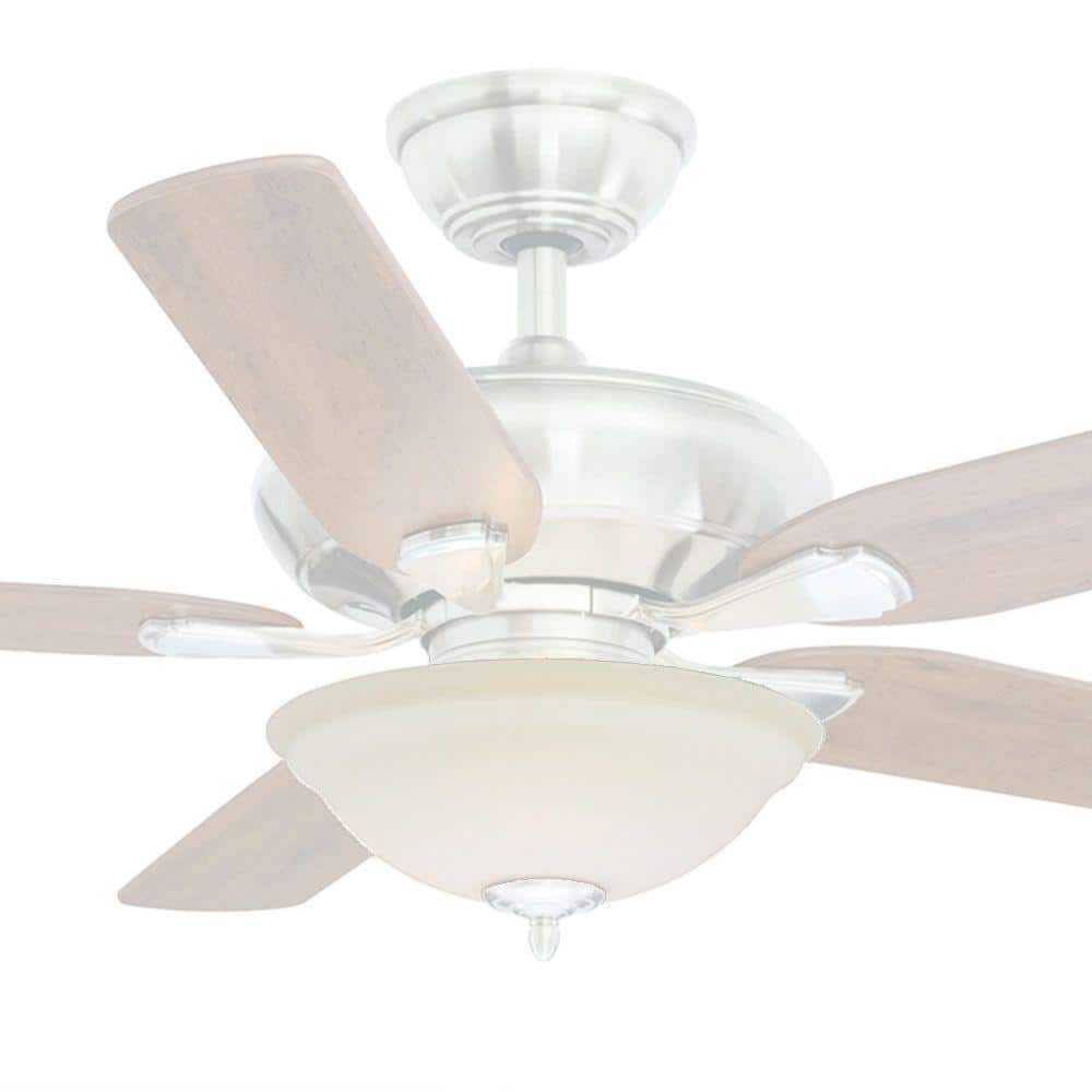 Flowe Brushed Nickel Ceiling Fan Replacement Glass Bowl - Hercitys