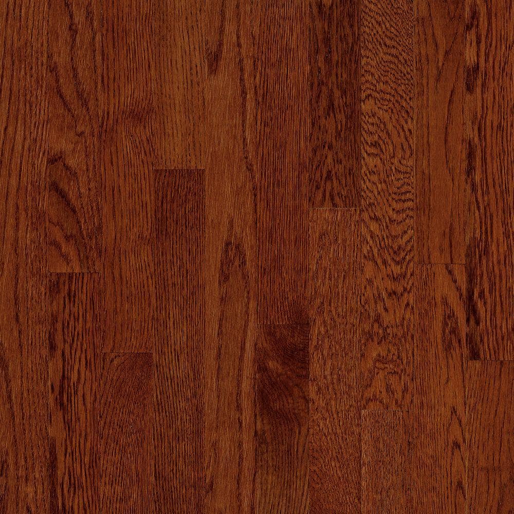 Natural Reflections Cherry Oak 5/16 in. T x 2-1/4 in. W Smooth Solid Hardwood Flooring (40 sq.ft./ctn) - Hercitys