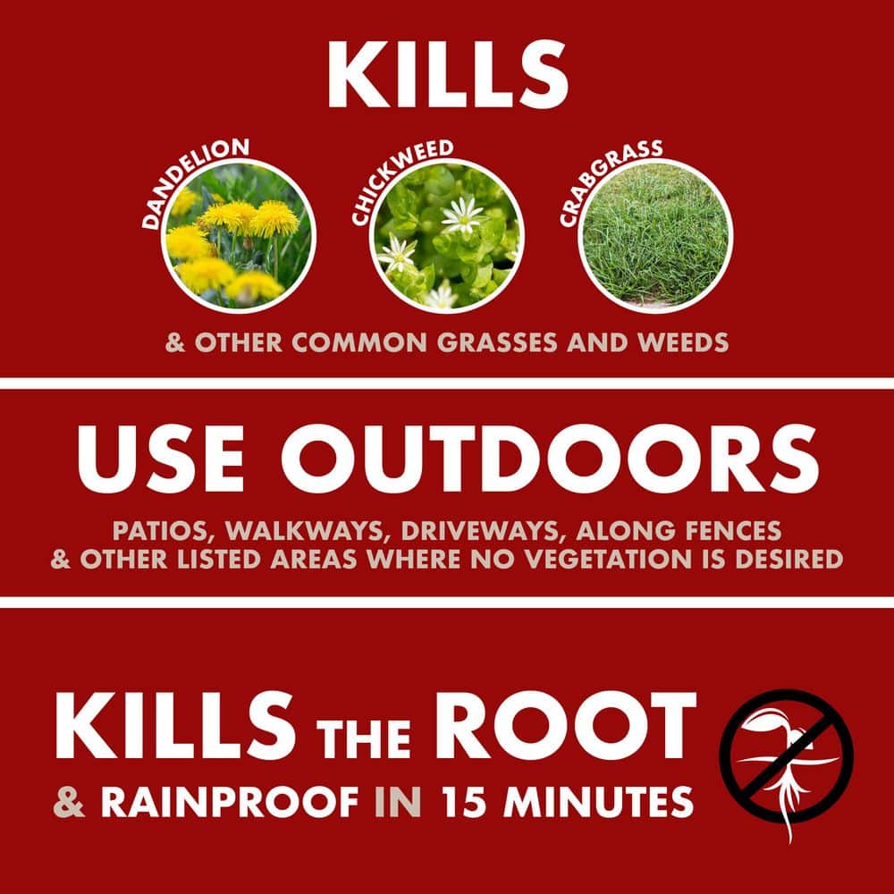Weed and Grass Killer 64 oz. Concentrate - Hercitys