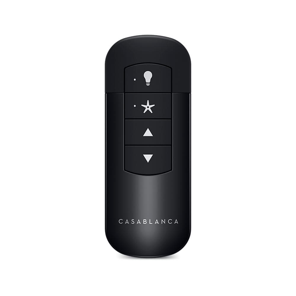 Handheld Glossy Black Indoor Remote Control - Hercitys
