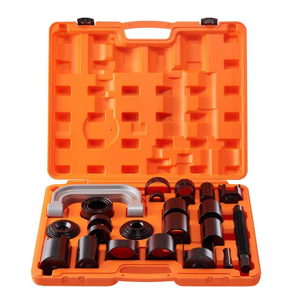 Ball Joint Press Kit, 25-PiecesTool Ki, C-press Ball joint Remove and Install Tools for Most 2WD and 4WD Car, Repair Kit - Hercitys