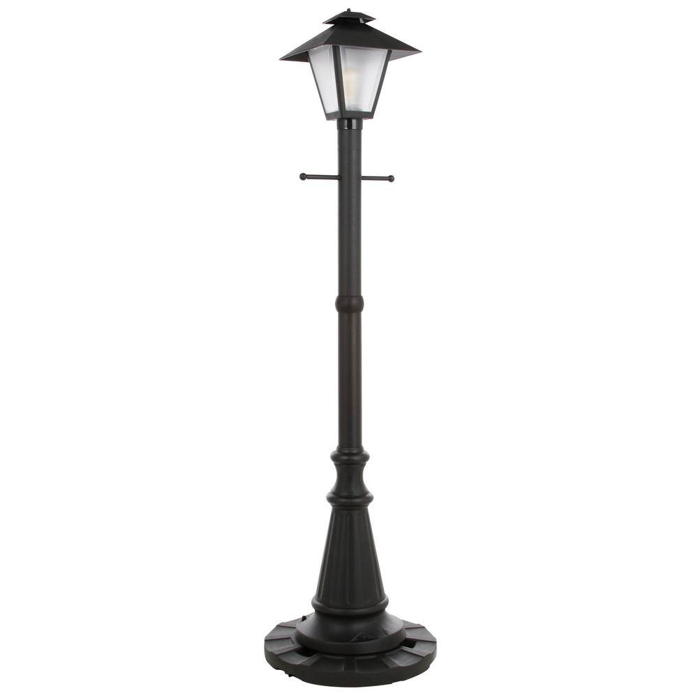 Cape Cod Black Outdoor Plug-In Post Lantern Patio - Hercitys