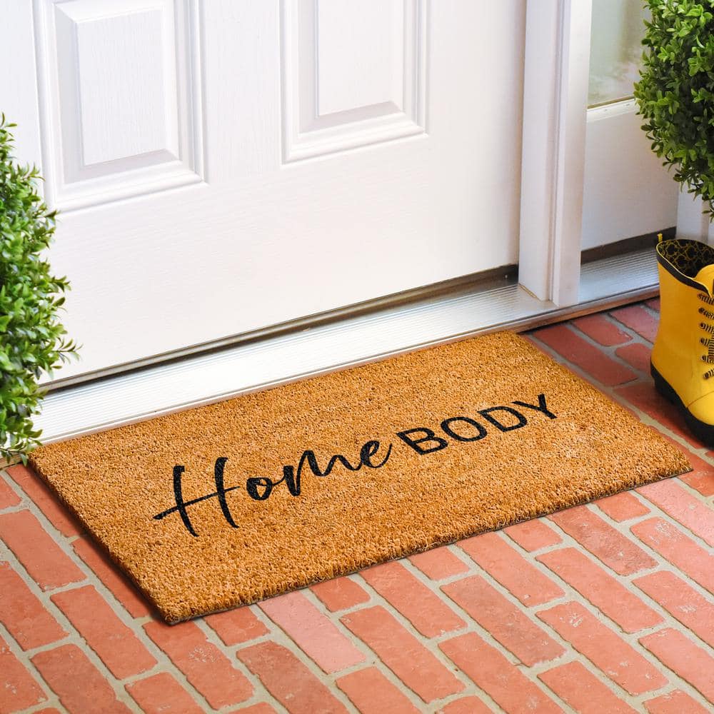 Home Body Doormat, 12″ x 24″ - Hercitys