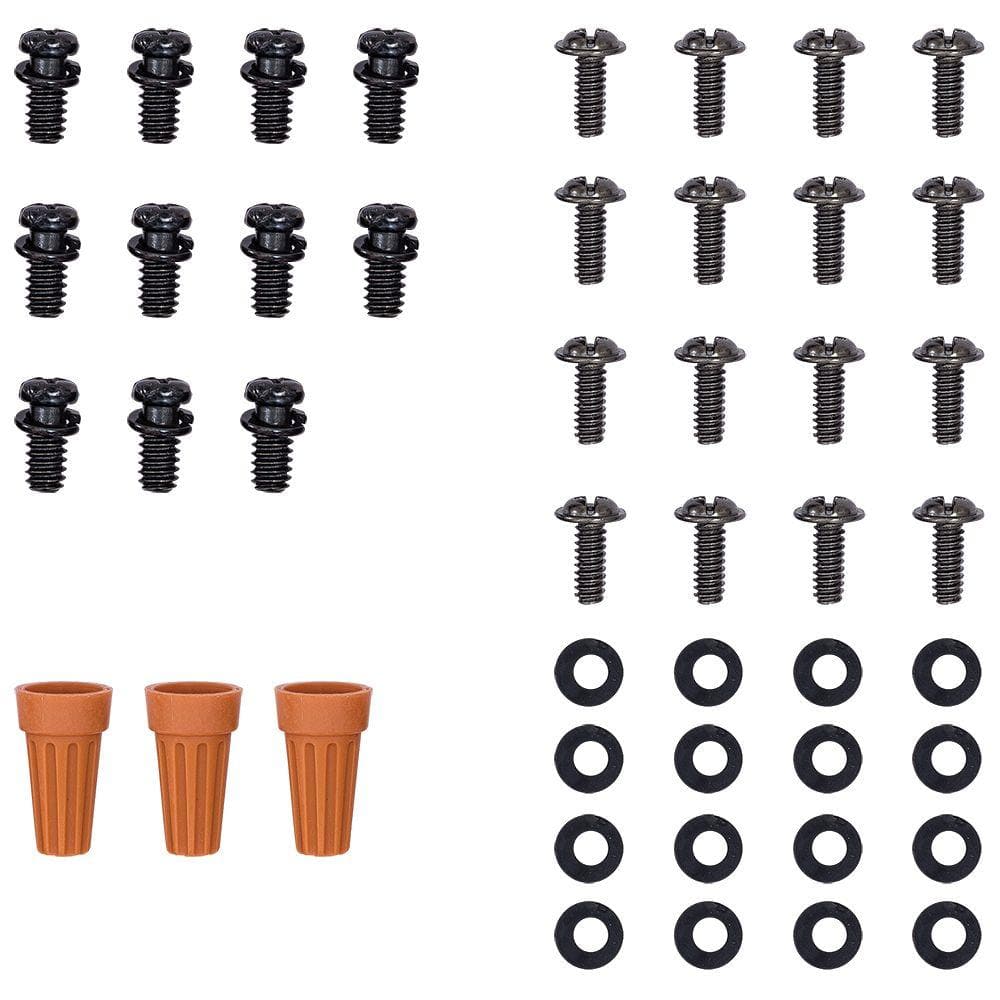 Mounting Hardware for Sidewinder 54 in. Ceiling Fan Brushed Nickel - Hercitys