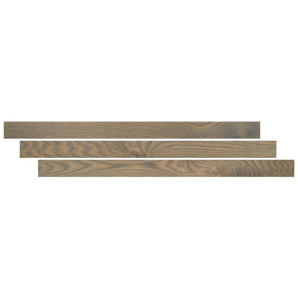Willrow Oak 0.37 in. Thick x 1.24 in. Wide x 78 in. Length Luxury T-Molding  Trim - Hercitys