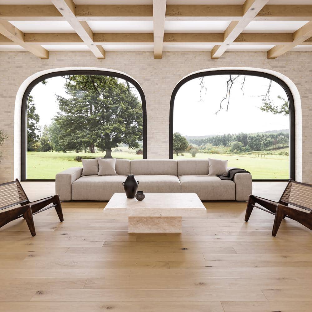 Bordeaux French Oak in Chambord 9/16 in. T x 7.5 in. W Click-Lock Engineered Hardwood Flooring (23.32 sq. ft./CTN) - Hercitys