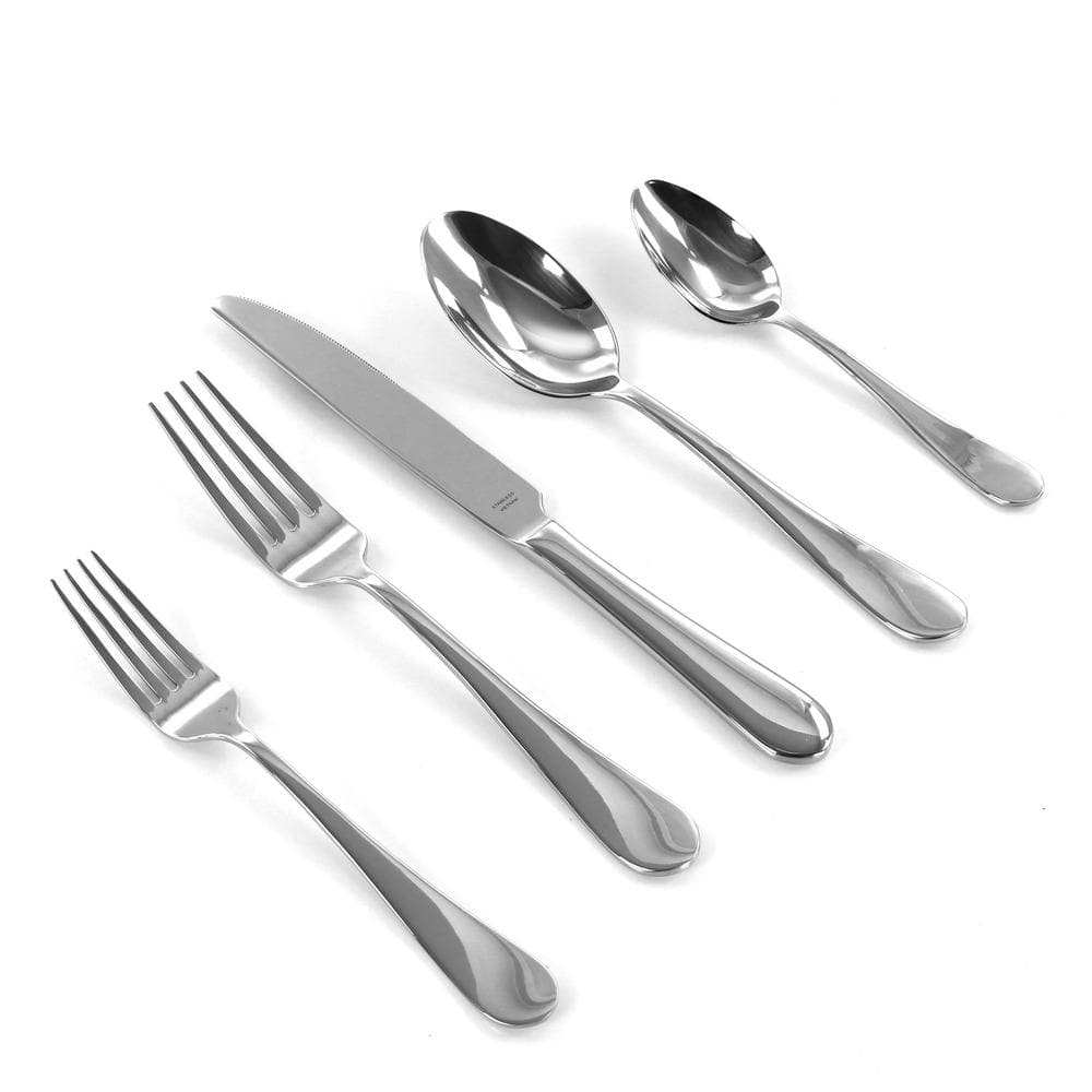 Sutton 20-Piece Stainless Steel Flatware Set - Hercitys