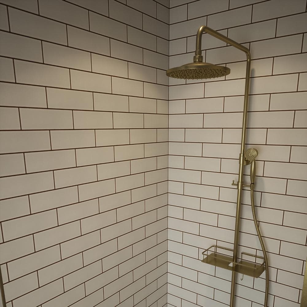 Kloud Off-White 3 in. x 9 in. Matte Subway Ceramic Wall Tile (3.75 sq. ft. /Case) - Hercitys