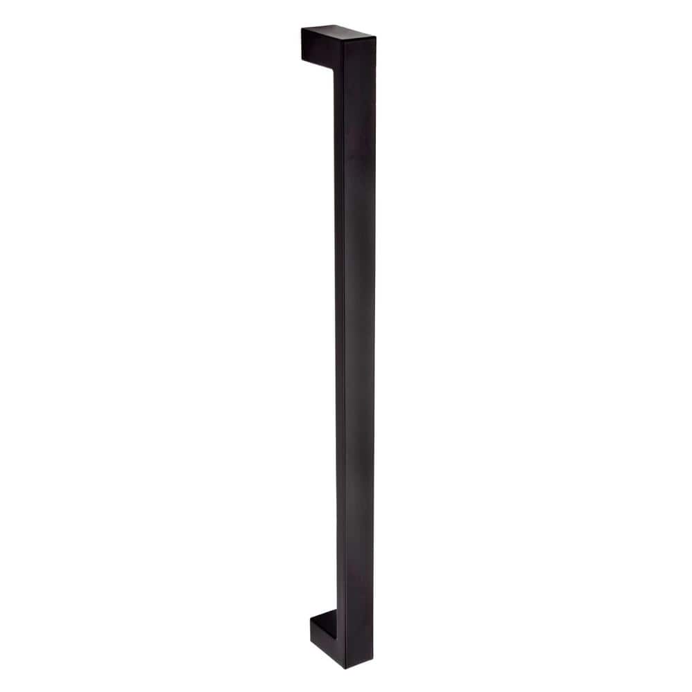 Architectural 16 in. (406 mm) Center-to-Center Modern Matte Black Appliance Pull - Hercitys