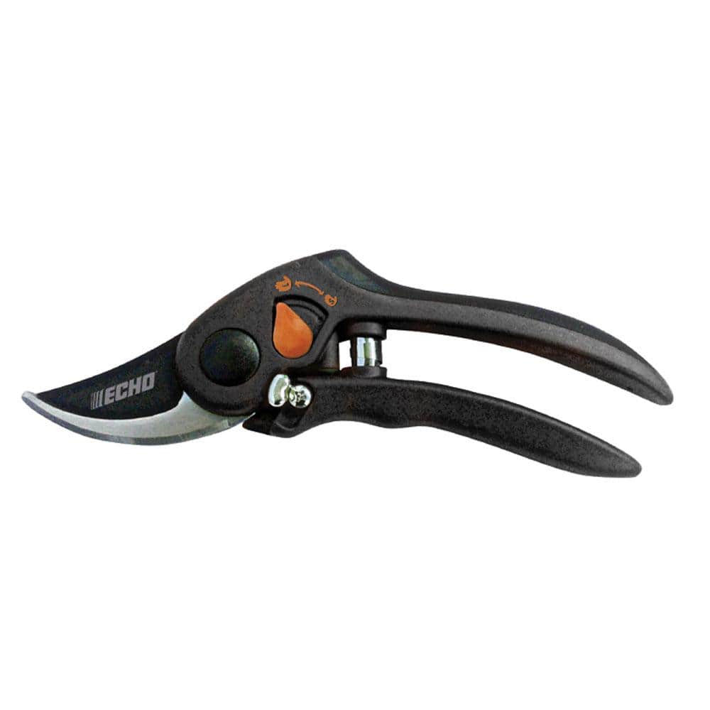 Adjustable Bypass Hand Pruner with Teflon Coated Steel Blades - Hercitys