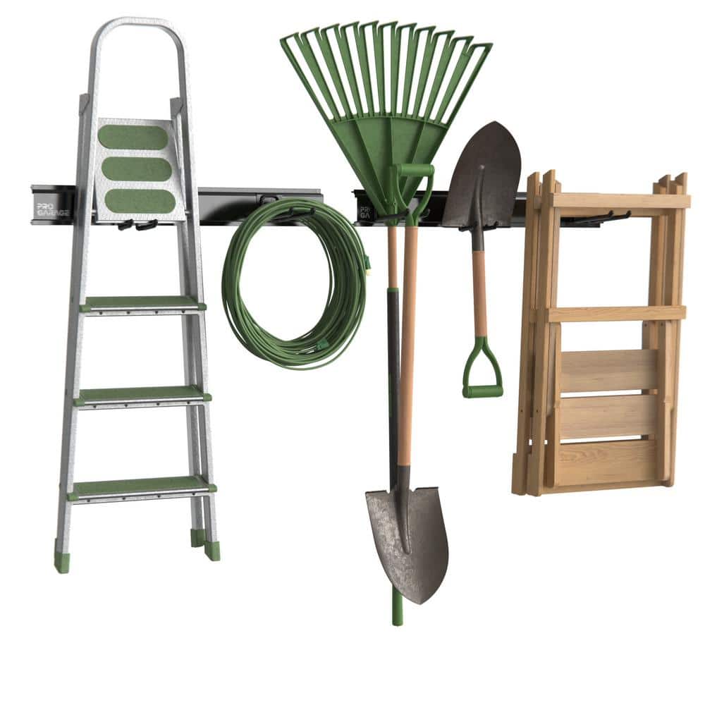 ProGarage 32 in. L Garage Hanging Track Storage System (2-Pack) - Hercitys