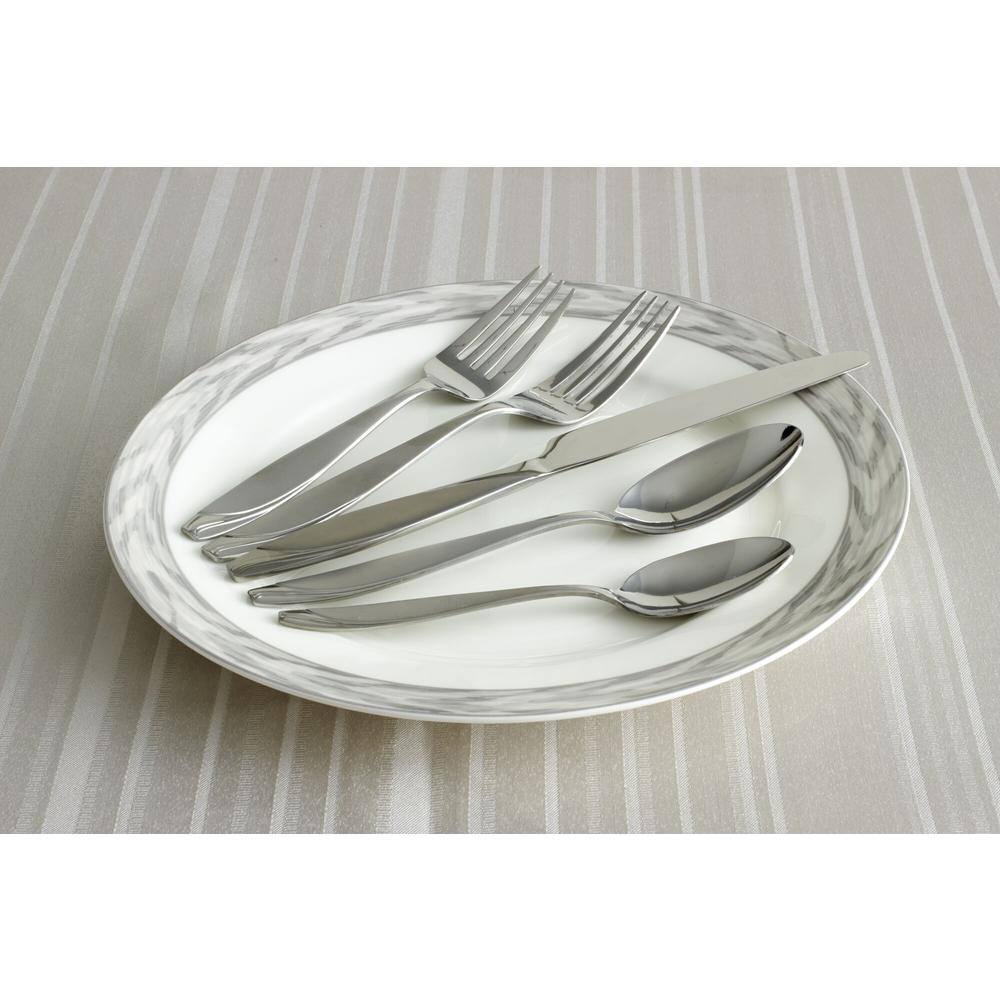 Lunea Frost 20-pc Flatware Set. Service for 4, Stainless steel 18/0 - Hercitys