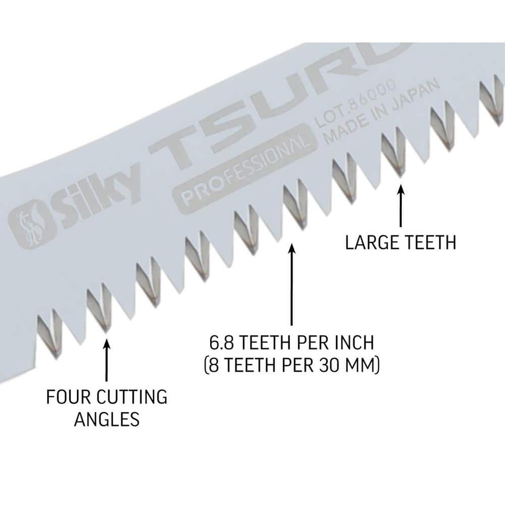 Tsurugi 12 in. Large Teeth Tree Pruning Saw Replacement Blade - Hercitys