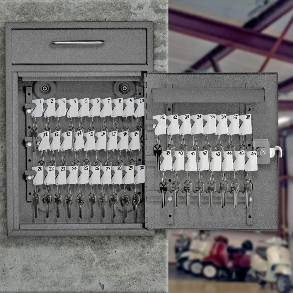 Key Boss 105 Key Cabinet Combo Locking Drop Box - Hercitys