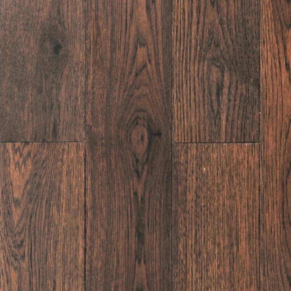 Timber Wolf Hickory 0.28 in. T x 7.5 in. W Waterproof Engineered Hardwood Flooring (22.5 sq. ft./case) - Hercitys