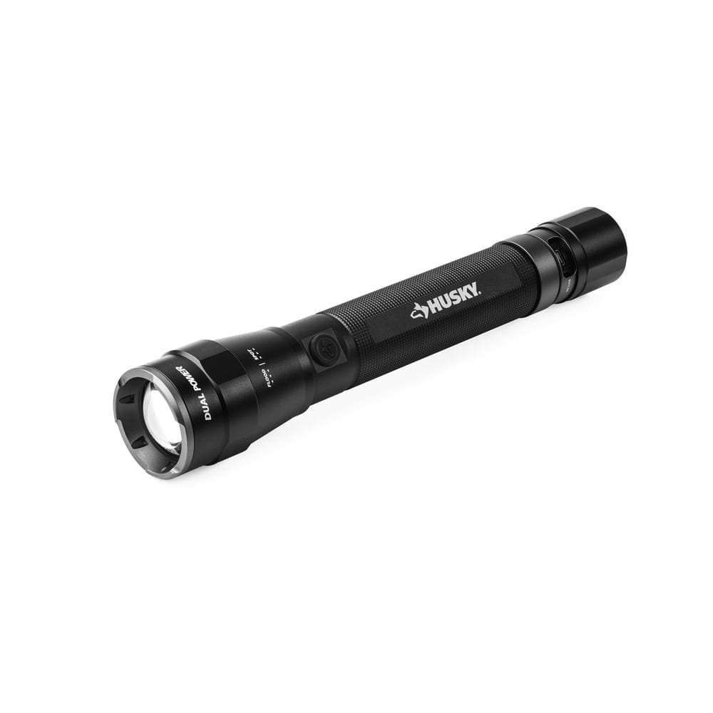 7000-Lumens Dual Power LED Rechargeable Tactical Focusing Handheld Flashlight - Hercitys