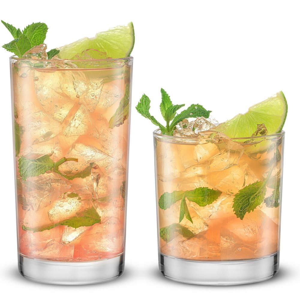 8-Piece Drinkware (4 x Highball plus 4 x DoF) - Hercitys