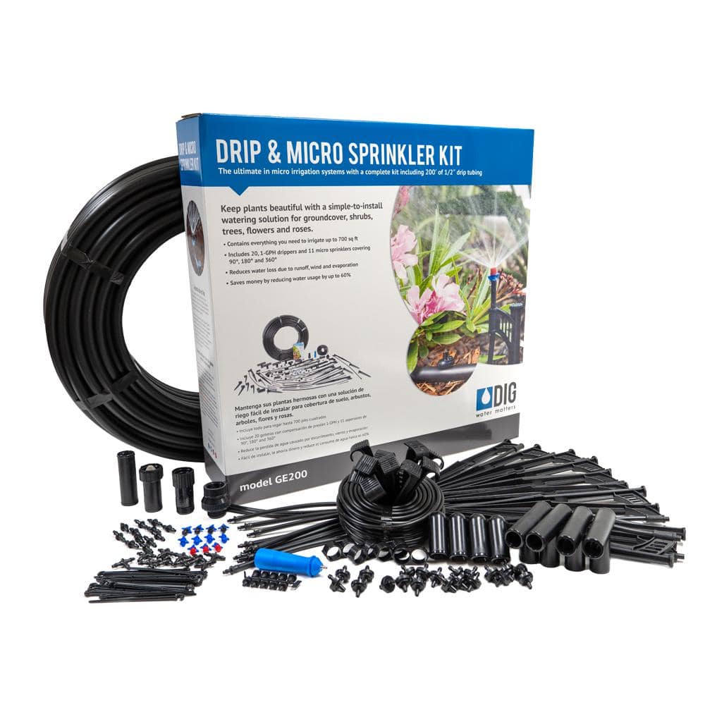 Drip and Micro Sprinkler Kit - Hercitys