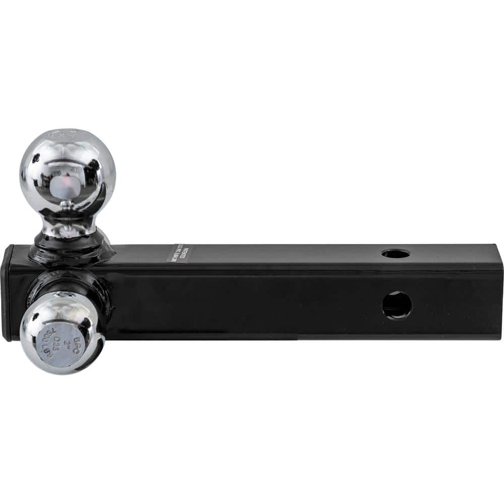 Tri-Ball Hitch-Tubular Shank with Chrome Towing Balls - Hercitys