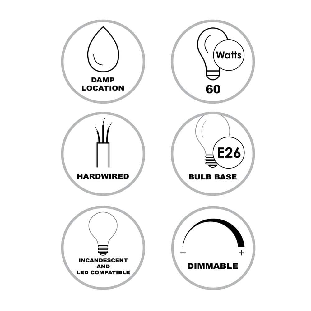 Mod Pod 15 in. 3-Light Brushed Nickel Flush Mount Ceiling Light Fixture with Frosted Glass Shade - Hercitys