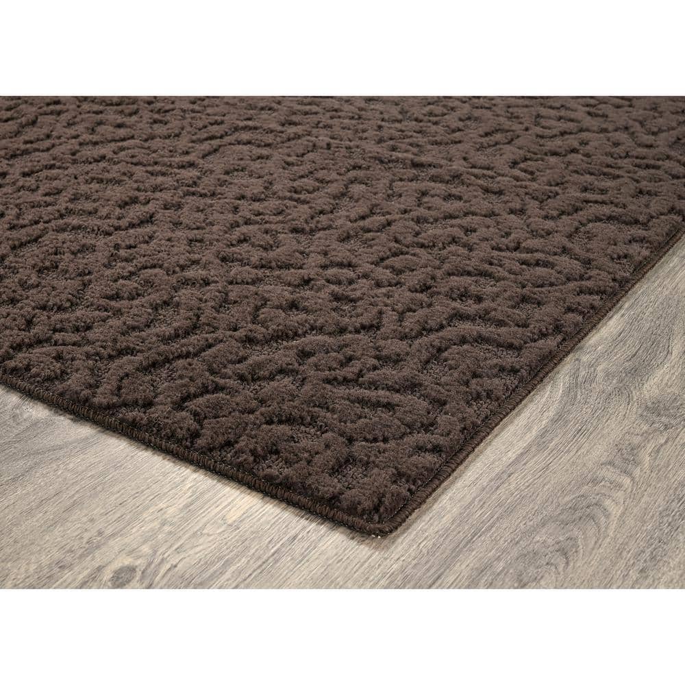 Ivy Mocha 9 ft. x 12 ft. Area Rug - Hercitys