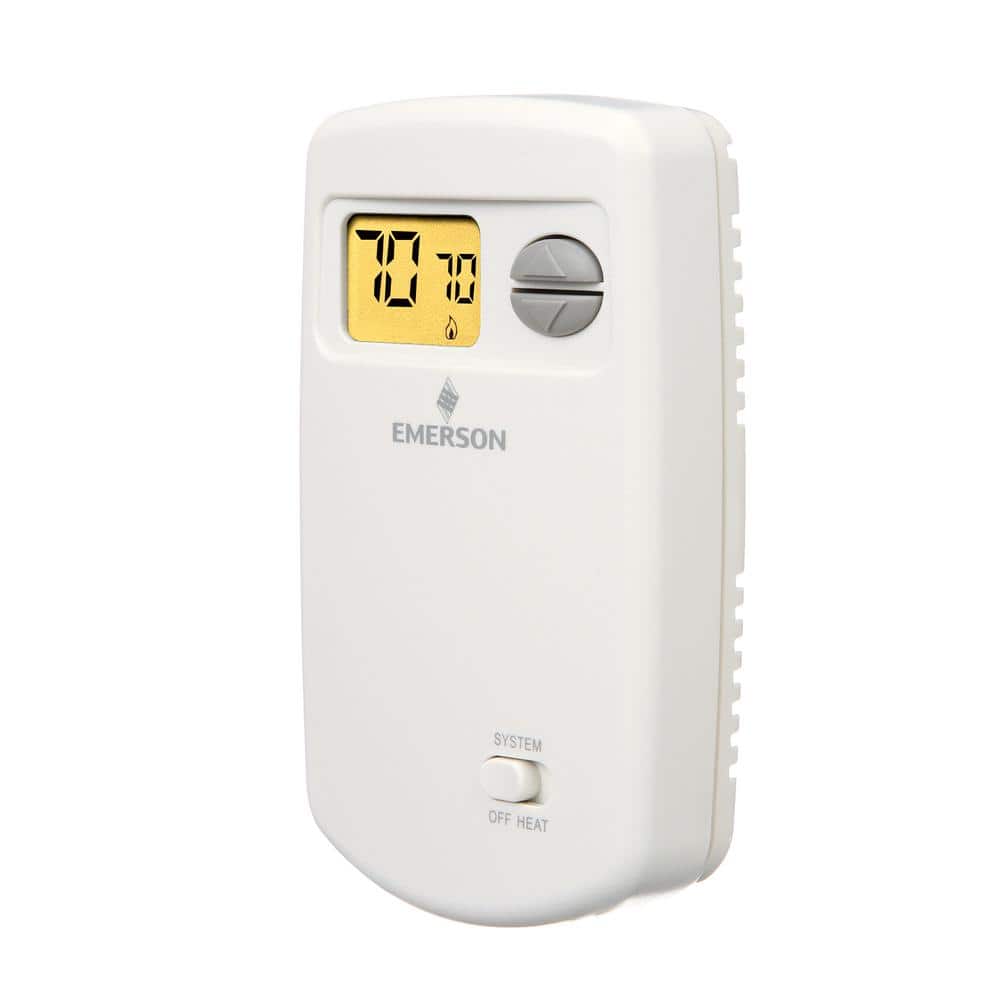 70 Series Classic, Non-Programmable, Heat Only (1H/0C) Vertical Thermostat - Hercitys