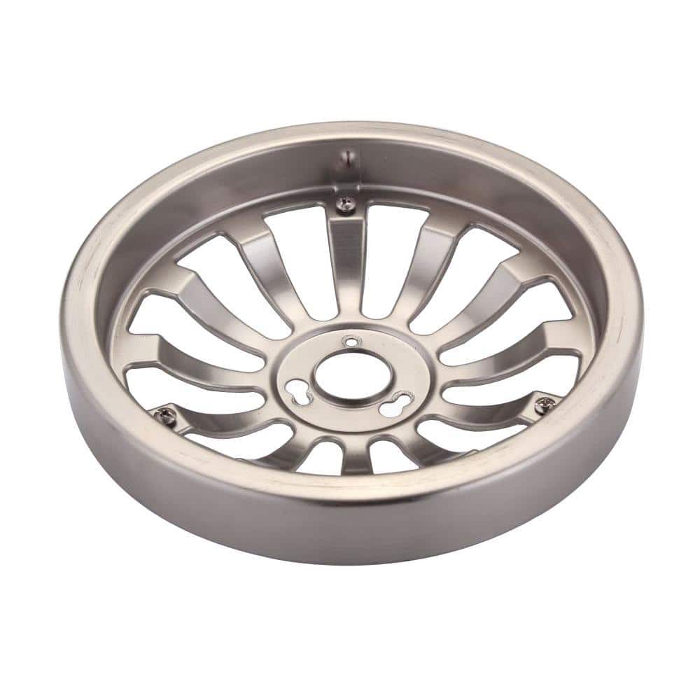 Merwry Brushed Nickel Light Kit Plate - Hercitys