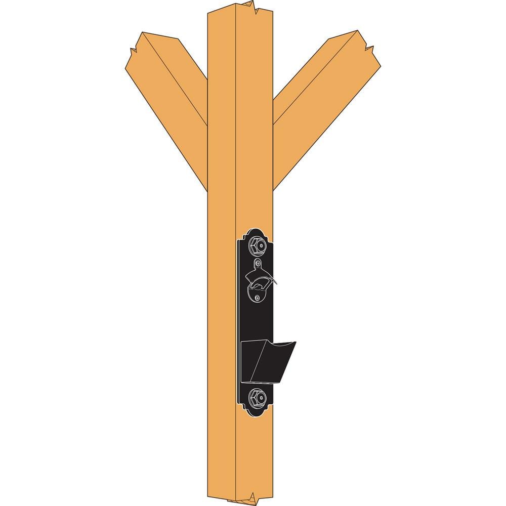 Outdoor Accents Black Composite Plastic Decorative Bottle Opener Kit - Hercitys