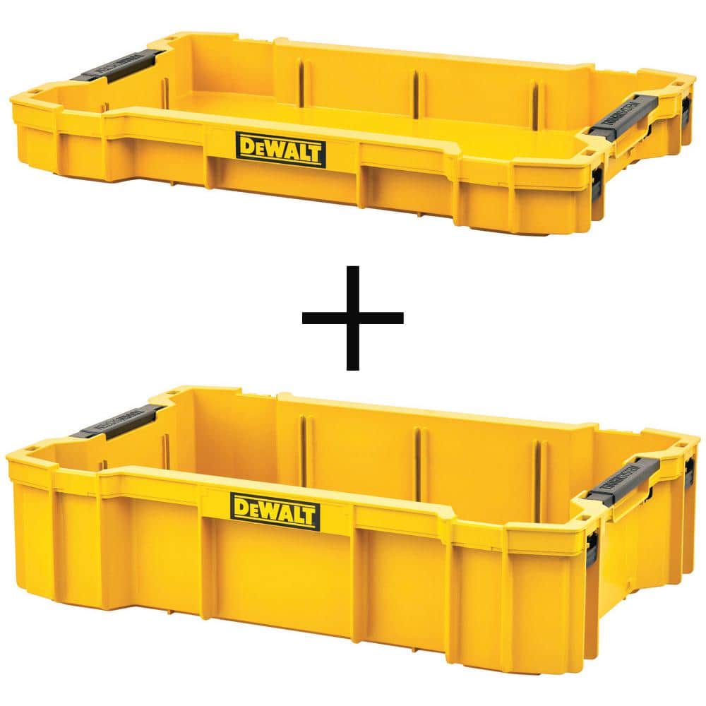 TOUGHSYSTEM 2.0 Shallow Tool Tray and TOUGHSYSTEM 2.0 Deep Tool Tray - Hercitys