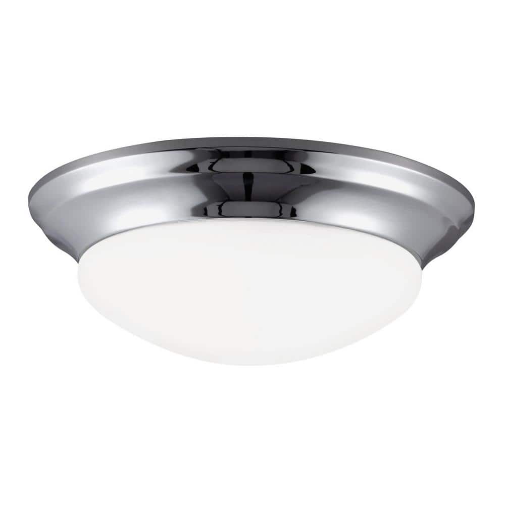 Nash 3-Light Chrome Flush Mount - Hercitys