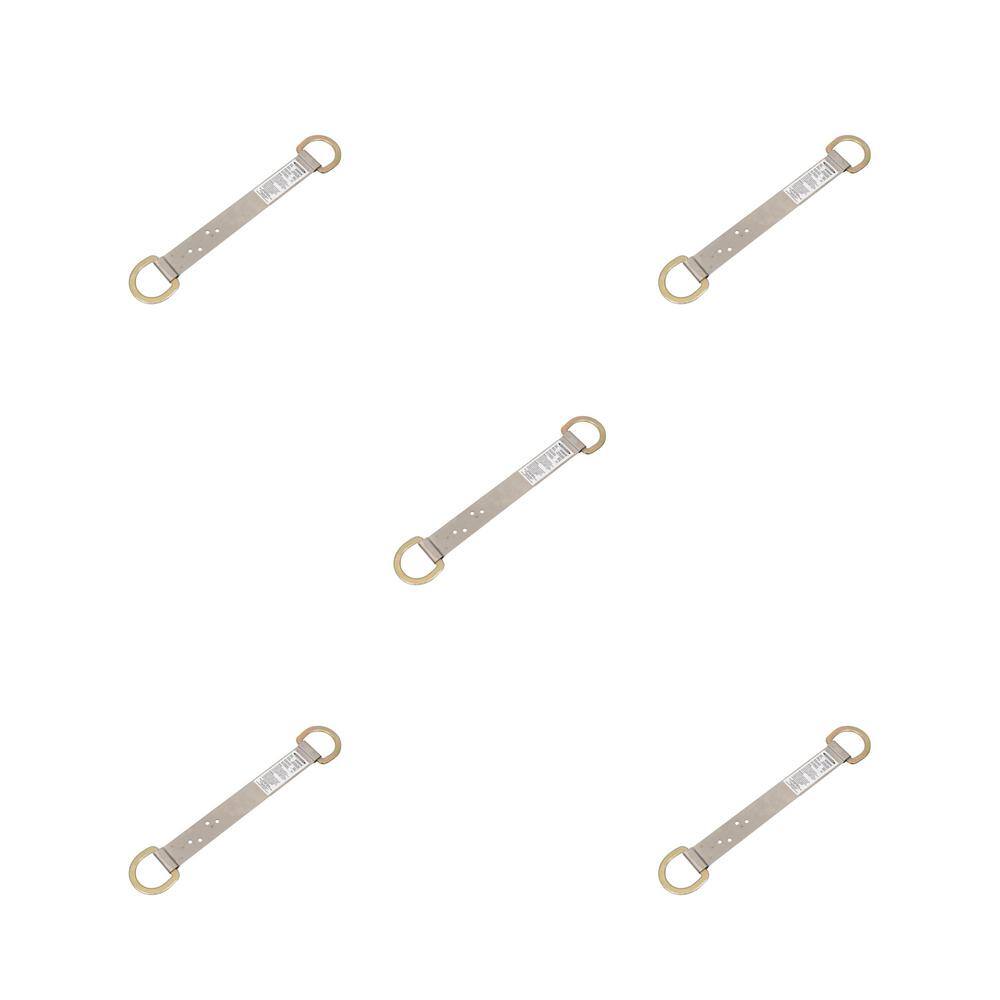 Stainless Steel Permanent D-Ring Fall Protection Roof Anchor (Pack of 5) - Hercitys