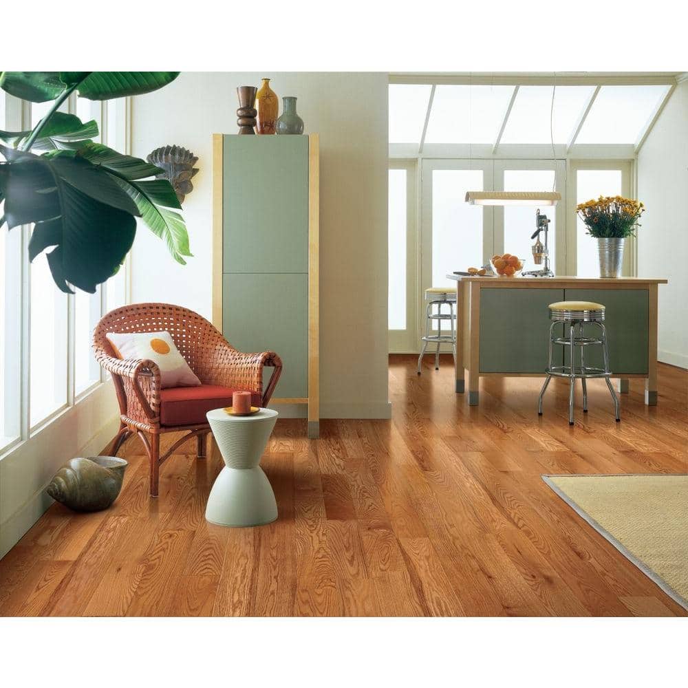 American Originals Copper Light Red Oak 3/4 in. T x 3-1/4 in. W Smooth Solid Hardwood Flooring (22sq.ft./ctn) - Hercitys