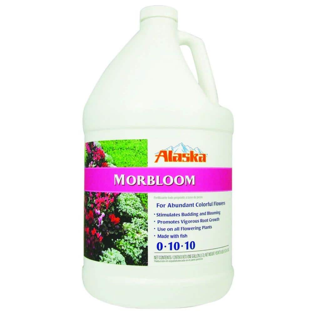 Morbloom 128 oz. (1 gal.) Liquid Flowering Plant Food Fertilizer Concentrate 0-10-10 - Hercitys