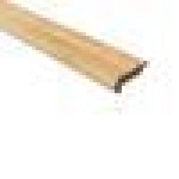 Strand Woven Bamboo Waverly 0.438 in. T x 2.17 in. W x 72 in. L Bamboo Overlap Stair Nose Molding - Hercitys