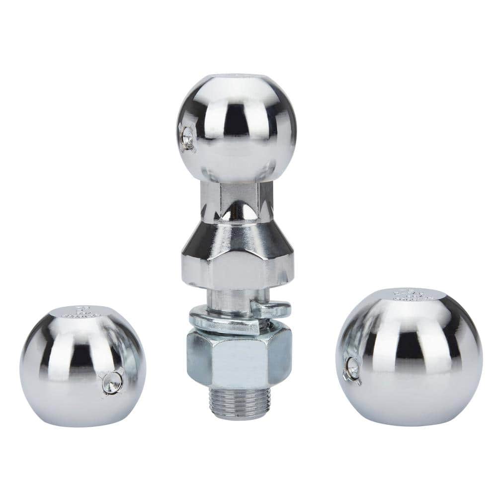 Class 3 Up to 8,000 lb. Swap-A-Ball 1-7/8 in., 2 in. and 2-5/16 in. Ball Diameter Adjustable Hitch Ball System - Hercitys