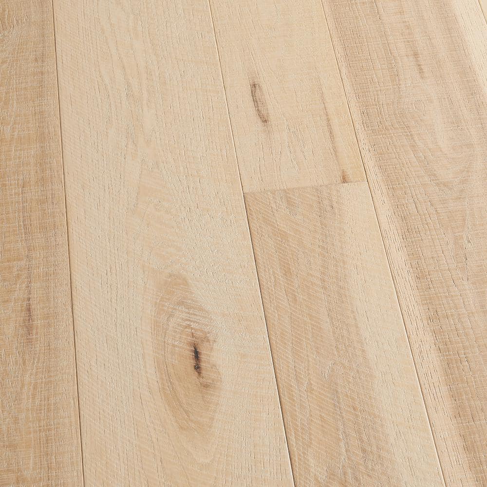 Crescent Hickory 1/2 in. T x 5 & 7 in. W Tongue & Groove Distressed Engineered Hardwood Flooring (24.9 sq. ft./case) - Hercitys