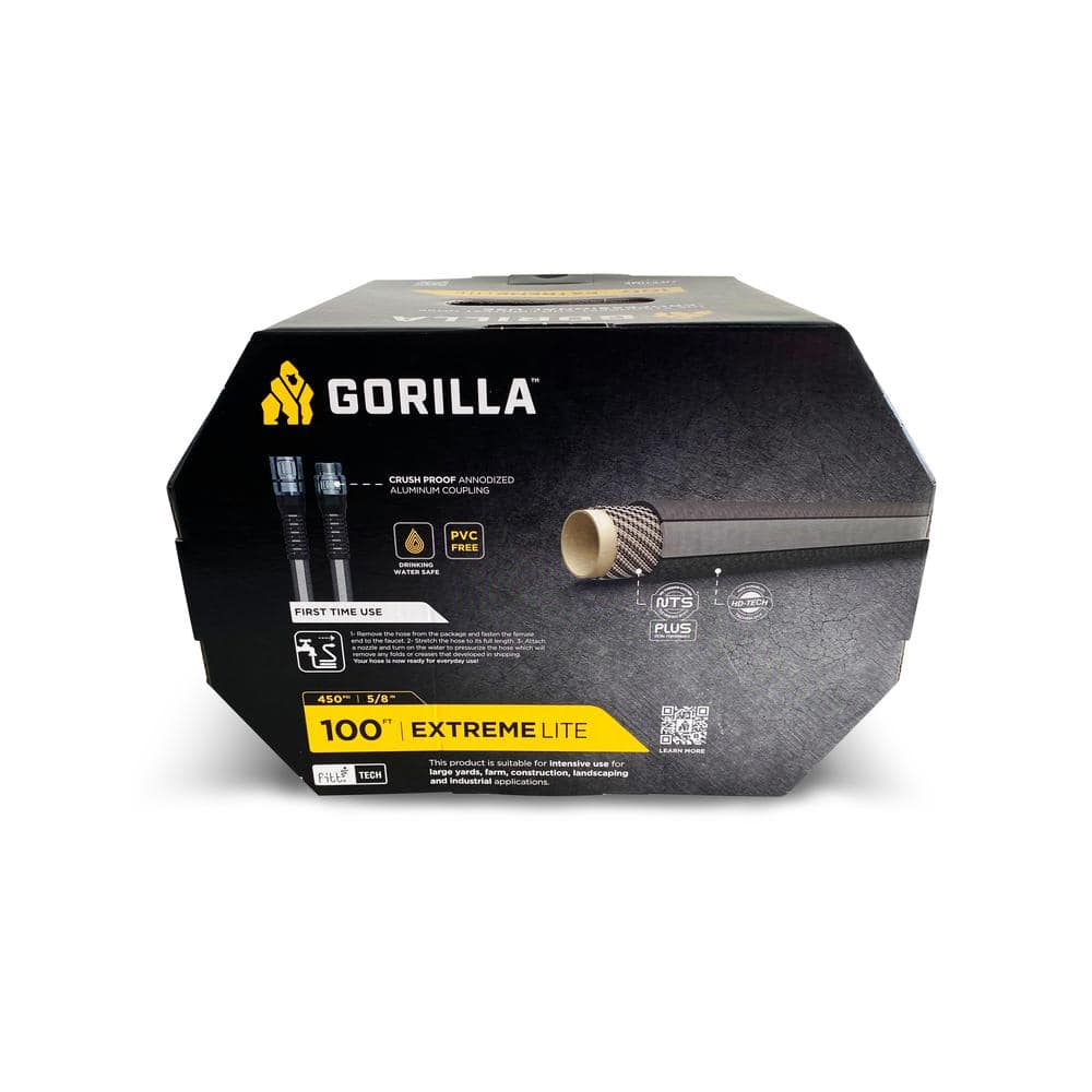 Extremelite 5/8 in. x 100 ft. Heavy Duty Garden Hose - Hercitys